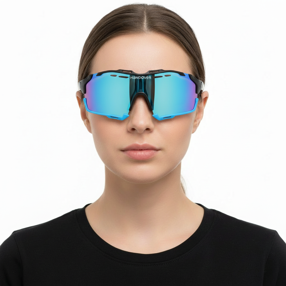 ATHLE BLACK BLUE Femenino Brillo