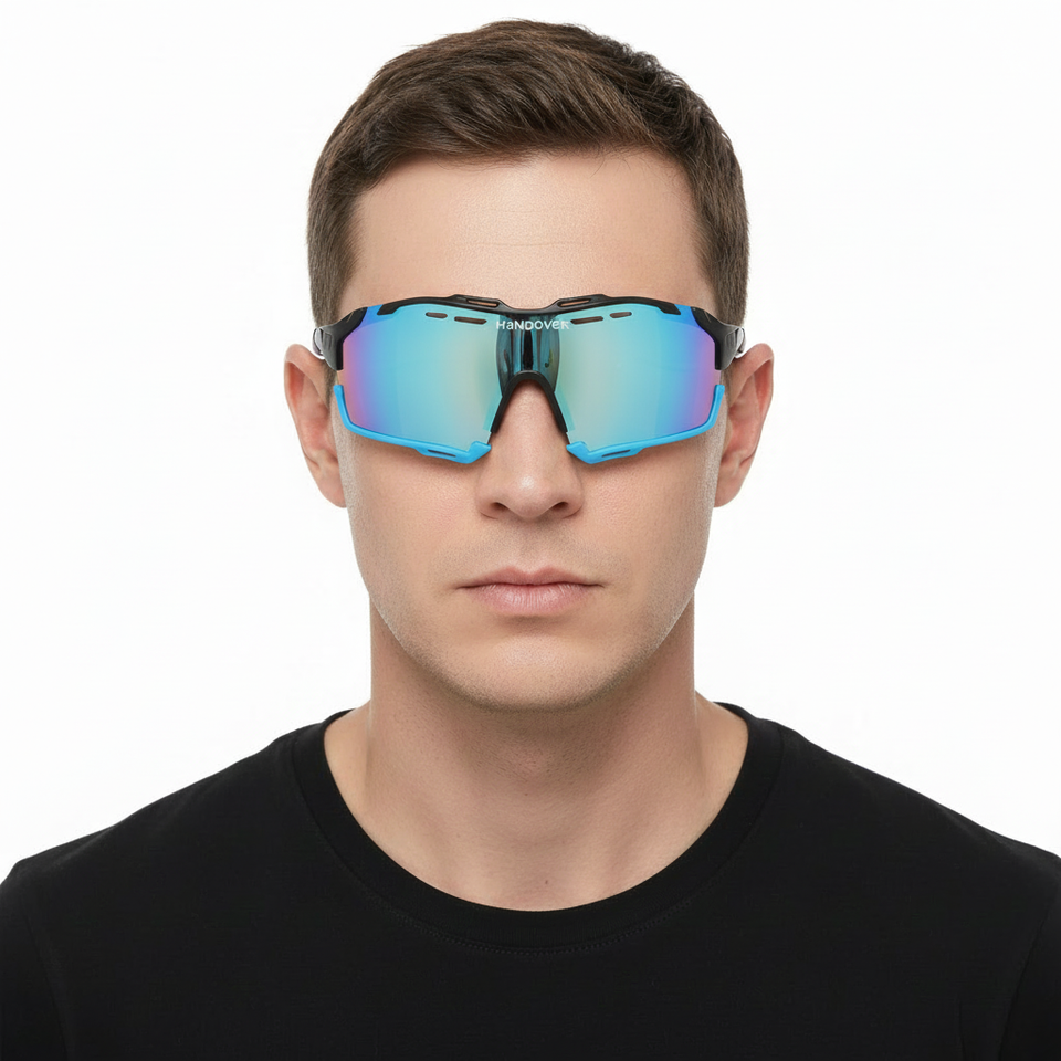 ATHLE BLACK BLUE Masculino Brillo