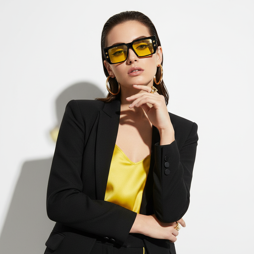 BENZ BLACK YELLOW - Modelo Fashion