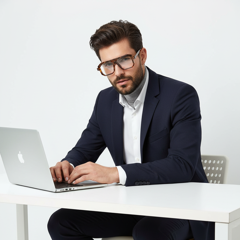 BLUE LIGHT IBIZA TORTOISE - Hombre