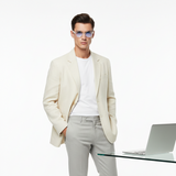 BLUE LIGHT OXFORD TRANSPARENT - Hombre