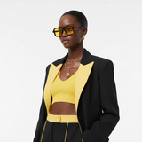 IBIZA BLACK YELLOW TRANSPARENT - Mujer