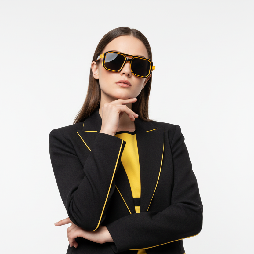 IBIZA YELLOW BLACK - Mujer