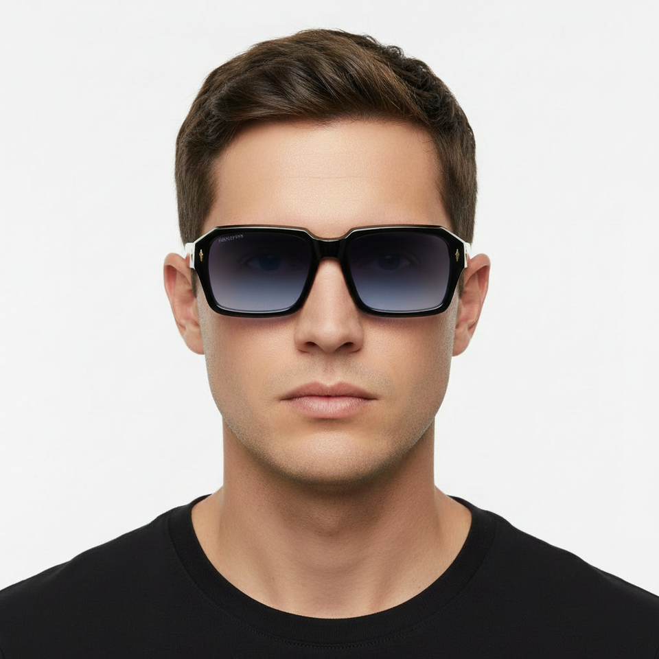 KLEIN BLACK GRADIENT Masculino Lentes Claros
