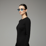 KLEIN LEOPARD BLUE - Mujer Fondo Profesional