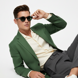 OXFORD GRAY GREEN - Modelo Hombre