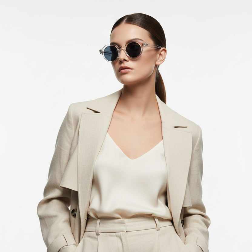OXFORD TRANSPARENT BLACK - Modelo Fashion