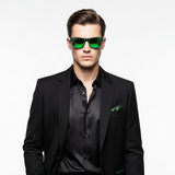 RETRO BLACK GREEN - Hombre