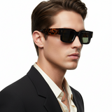 VINTAGE LEOPARD BLACK - Hombre con Pata Leopardo